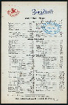 BREAKFAST [held by] BREVOORT HOUSE [at] "NEW YORK, NY" (HOTEL;)