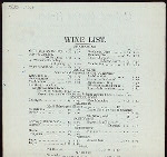 BILL OF FARE [held by] UNITED STATES HOTEL [at] "NEW YORK, NY" (HOTEL;)
