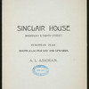 BREAKFAST; [held by] SINCLAIR HOUSE; [at] "BROADWAY & EIGHTH STREET, [NEW YORK, NY];" (HOTEL;)