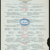 DINNER [held by] HAAN'S [at] "PARK ROW BUILDING, OPPOSITE POST OFFICE [NEW YORK, NY];" (REST;)