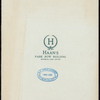 DINNER(?) [held by] HAAN'S [at] PARK ROW BUILDING [NY] (REST;)