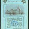 DINNER [held by] NEW YORK CENTRAL & HUDSON RIVER R.R. DINING CAR SERVICE [at] EN ROUTE (RR;)