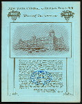 DINNER [held by] NEW YORK CENTRAL & HUDSON RIVER R.R. DINING CAR SERVICE [at] EN ROUTE (RR;)