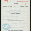DINNER [held by] HE [at]  (HOTEL(?))