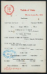 DINNER [held by] HE [at]  (HOTEL(?))