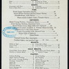 DAILY MENU [held by] STANDARD RESTAURANT [at] 15 AND 17 WEST HOUSTON STREET (REST;)