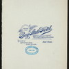 DAILY MENU [held by] BAY STATE HOTEL [at] BROADWAY OPP. BOND STREET (REST;)