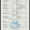 LUNCH [held by] FALL RIVER LINE [at] STEAMER PILGRIM (SS;)