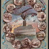 MENU [held by] FALL RIVER LINE [at] STEAMER PILGRIM (SS;)