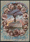 MENU [held by] FALL RIVER LINE [at] STEAMER PILGRIM (SS;)