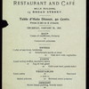 TABLE D'HOTE DINNER [held by] J.C. HARTMANN'S RESTAURNT AND CAFE [at] "MILLS BLDG. 15 BROAD STREET [NEW YORK, NY]" (REST;)