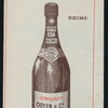 DEJEUNER [held by] CIE CIE TRANSATLANTIQUE [at] PAQUEBOT: LA CHAMPAGNE (SS;)