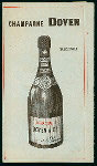 DINER [held by] CIE CIE TRANSATLANTIQUE [at] PAQUEBOT: LA CHAMPAGNE (SS;)