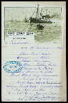 DINNER MENU [held by] RED STAR LINE [at] "SS: ""FRIESLAND""" (SS;)