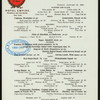 LUNCHEON [held by] HOTEL EMPIRE [at] NY (HOTEL;)