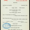 DINNER [held by] HOTEL EMPIRE [at] NY (HOTEL;)