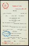 DINNER [held by] HOTEL EMPIRE [at] NY (HOTEL;)