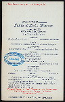 TABLE D'HOTE DINNER [held by] PUTNAM HOUSE [at] "NEW YORK, NY" ([HOTEL];)