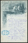 BREAKFAST [held by] RED STAR LINE [at] SS: FIRESTONE (SS;)
