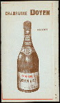 BREAKFAST [held by] CIE GLE TRANSATLANTIQUE [at] SS LA CHAMPAGNE (SS;)