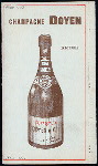 BREAKFAST [held by] CIE GLE TRANSATLANTIQUE [at] SS LA CHAMPAGNE (SS;)