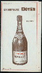DINNER [held by] CIE GLE TRANSATLANTIQUE [at] SS LA CHAMPAGNE (SS;)