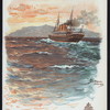 DINNER [held by] HAMBURG-AMERIKA LINIE [at] SS AUGUSTE VICTORIA (SS;)