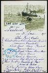 DINNER MENU [held by] RED STAR LINE [at] S.S. FRIESLAND (SS;)