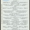 BILL OF FARE [held by] V. FORTWENGLER [at] "(3 WILLIAM ST., NEW YORK, NY)" (REST;)