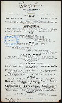 CARTE DU JOUR [held by] (DOWN TOWN CLUB) [at] "(60 PINE ST., NEW YORK, NY)" (OTHER (CLUB);)