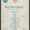4TH ANNUAL BANQUET [held by] (TRAVELERS' PROTECTIVE ASS'N.) [at] "WINDSOR HOTEL, JACKSONVILLE, FL" (HOTEL;)