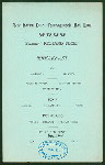 BREAKFAST [held by] NEW HAVEN LINE - NARRAGANSETT BAY LINE [at] ABOARD STEAMER RICHARD PECK (SS;)