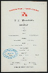 BREAKFAST [held by] CANADIAN PACIFIC RAILWAY COMPANY [at] ABOARD SS MANITOBA (SS;)