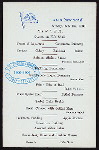 DINNER [held by] U.S.M.S. NEW YORK [at] U.S.M.S. NEW YORK (SS;)