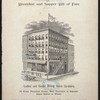 BREAKFAST AND SUPPER BILL OF FARE [held by] SOUTH FERRY HOTEL [at] "NEW YORK, NY" (HOTEL;)