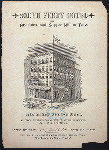 BREAKFAST AND SUPPER BILL OF FARE [held by] SOUTH FERRY HOTEL [at] "NEW YORK, NY" (HOTEL;)