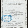 BILL OF FARE [held by] MILLS HOTEL RESTAURANT [at] "NEW YORK, NY" (HOTEL/REST;)