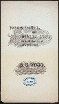 BILL OF FARE [held by] FOGG'S HOTEL AND DINING ROOM [at] "96 & 98 BARCLAY ST., NEW YORK, NY" (HOTEL;)