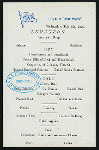 LUNCHEON [held by] U.S.M.S. NEW YORK [at] EN ROUTE ABOARD NEW YORK (SS;)