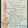 LUNCH [held by] RED STAR LINE [at] "SS WESTERNLAND, EN ROUTE" (SS)