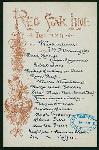 LUNCH [held by] RED STAR LINE [at] "SS WESTERNLAND, EN ROUTE" (SS)