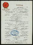 LUNCHEON [held by] EMPIRE HOTEL [at] B'WAY & 63RD ST. NY (HOTEL;)