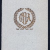4TH ANNUAL BANQUET [held by] CONNECTICUT HOTEL ASSOCIATION [at] "CROCKER HOUSE, NEW LONDON,CONN." (HOTEL;)