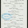 DINNER [held by] USMS NEW YORK [at] USMS NEW YORK (SS;)