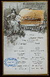 LUNCH [held by] HAMBURG-AMERIKA LINIE [at] SS AUGUSTE VICTORIA (SS;)