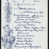 LUNCH [held by] RED STAR LINE [at] SS WESTERNLAND (SS;)