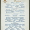 DINNER [held by] HOTEL MARIE ANTOINETTE [at] "SIXTY-SIXTH STREET & BROADWAY, NEW YORK, [NY]" (HOTEL)