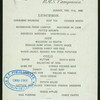 LUNCHEON [held by] CUNARD LINE [at] R.M.S. CAMPANIA (SS;)