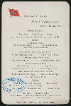 BREAKFAST [held by] CUNARD LINE [at] R.M.S. CAMPANIA (SS;)