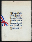 COMMEMORATION OF THE BIRTHDAY OF ABRAHAM LINCOLN; [held by] MILITARY ORDER OF THE LOYAL LEGION OF THE UNITED STATES COMMANDERY OF THE STATE OF MINNESOTA [at] "RYAN HOTEK, ST. PAUL, [MN];" (HOTEL;)